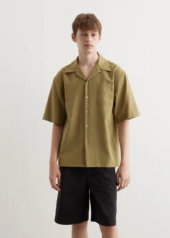 Marni Tropical Wool Short-Sleeved Shirt 7 Marni Tropical Wool Short-Sleeved Shirt -Men Clothing Store mens incu 392 233737f8 55c5 41ae a5bb cc8d07748c80