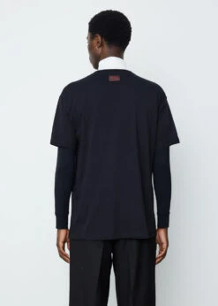 Raf Simons Big Fit T-Shirt With Ghost Print On Front 9 Raf Simons Big Fit T-Shirt With Ghost Print On Front -Men Clothing Store mens incu 393 2bd2f1da 3007 42d0 a805 7c9c23881c10