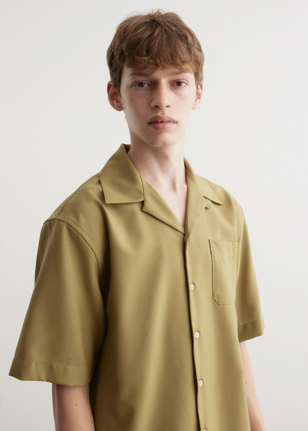 Marni Tropical Wool Short-Sleeved Shirt 2 Marni Tropical Wool Short-Sleeved Shirt - Image 2
