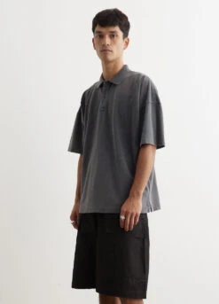 JW Anderson Anchor Short Sleeve Polo Shirt -Men Clothing Store mens incu 403 3897e9e8 e4ab 4b60 aea3 c65f7311ab46