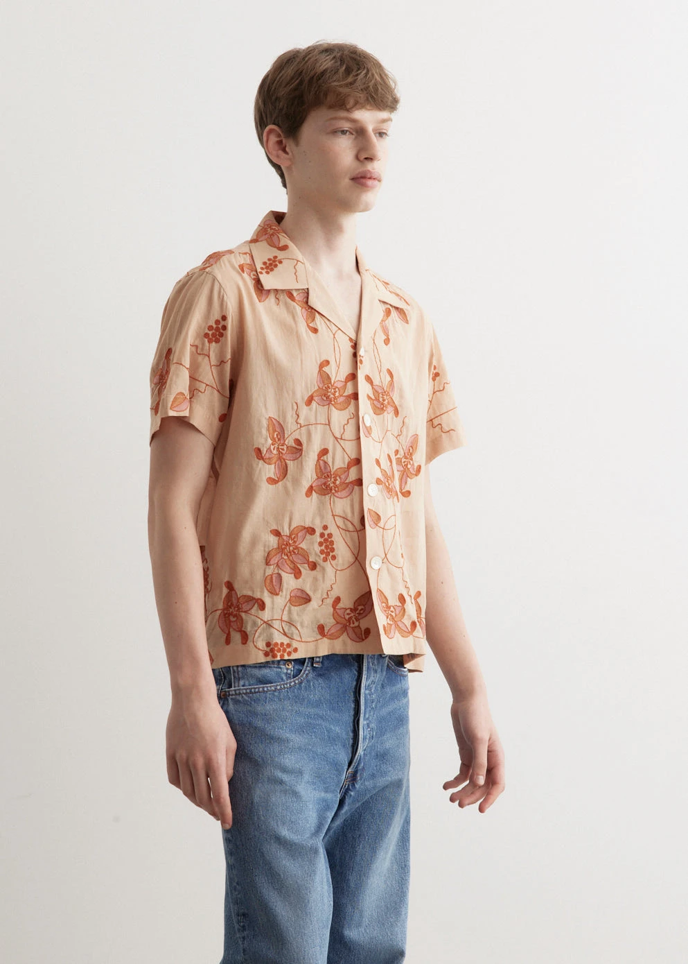 Bougainvillea Short-Sleeve Shirt 4 Bougainvillea Short-Sleeve Shirt - Image 4