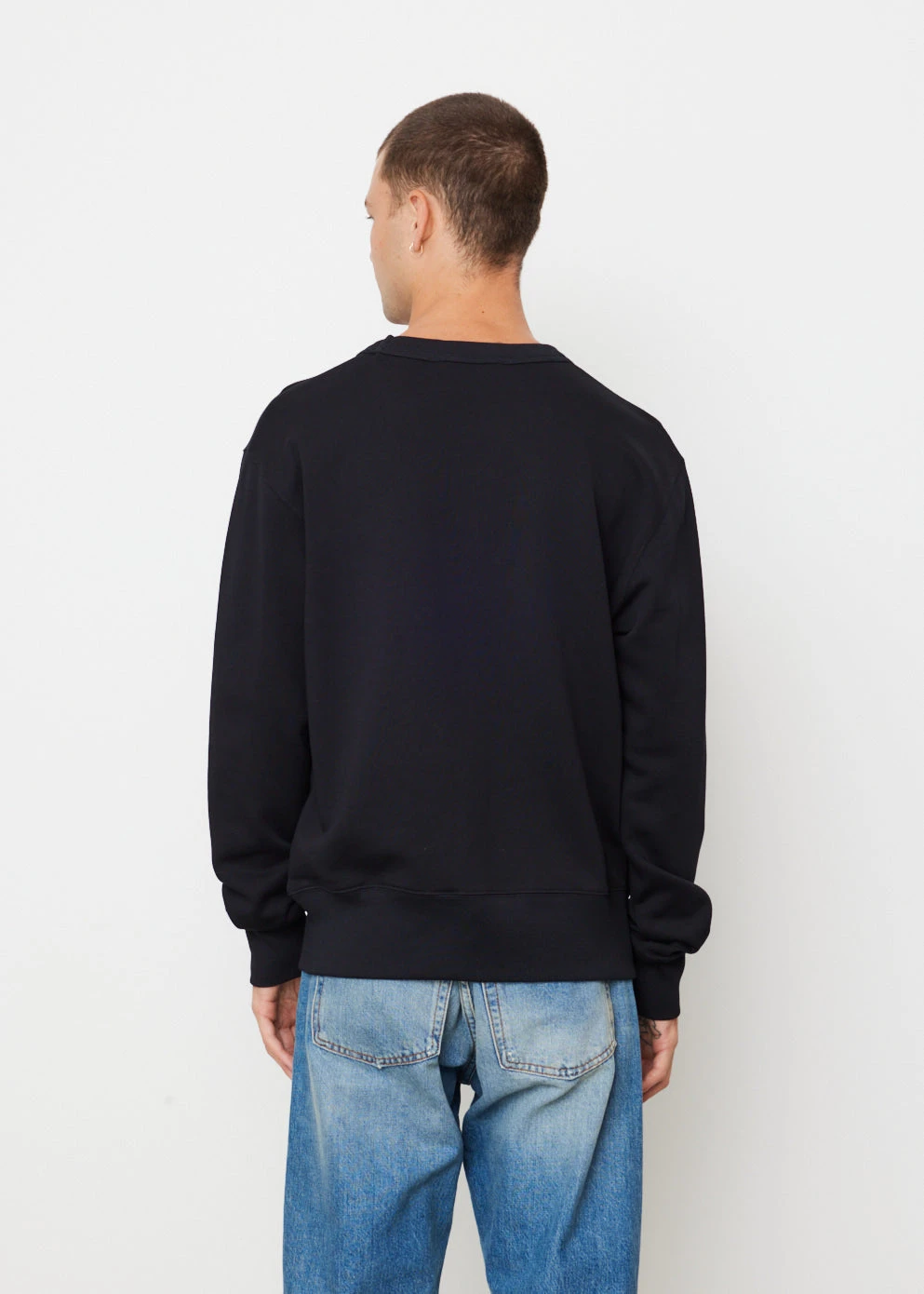 Acne Studios Fairah Face Logo Sweatshirt 4 Acne Studios Fairah Face Logo Sweatshirt - Image 4