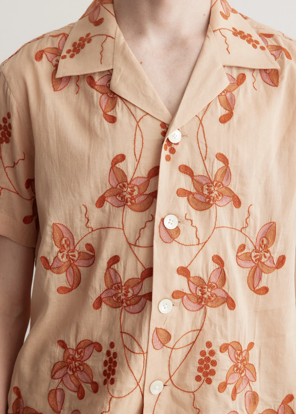 Bougainvillea Short-Sleeve Shirt 6 Bougainvillea Short-Sleeve Shirt - Image 6