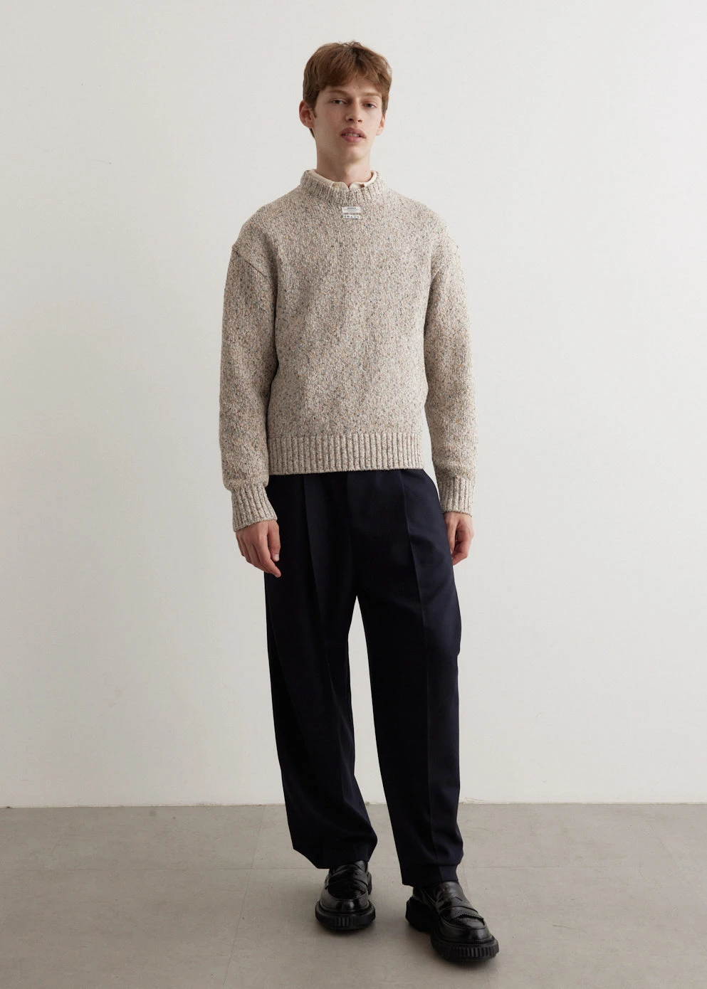 Multicolour Yarn Knit Pullover 3 Multicolour Yarn Knit Pullover - Image 3