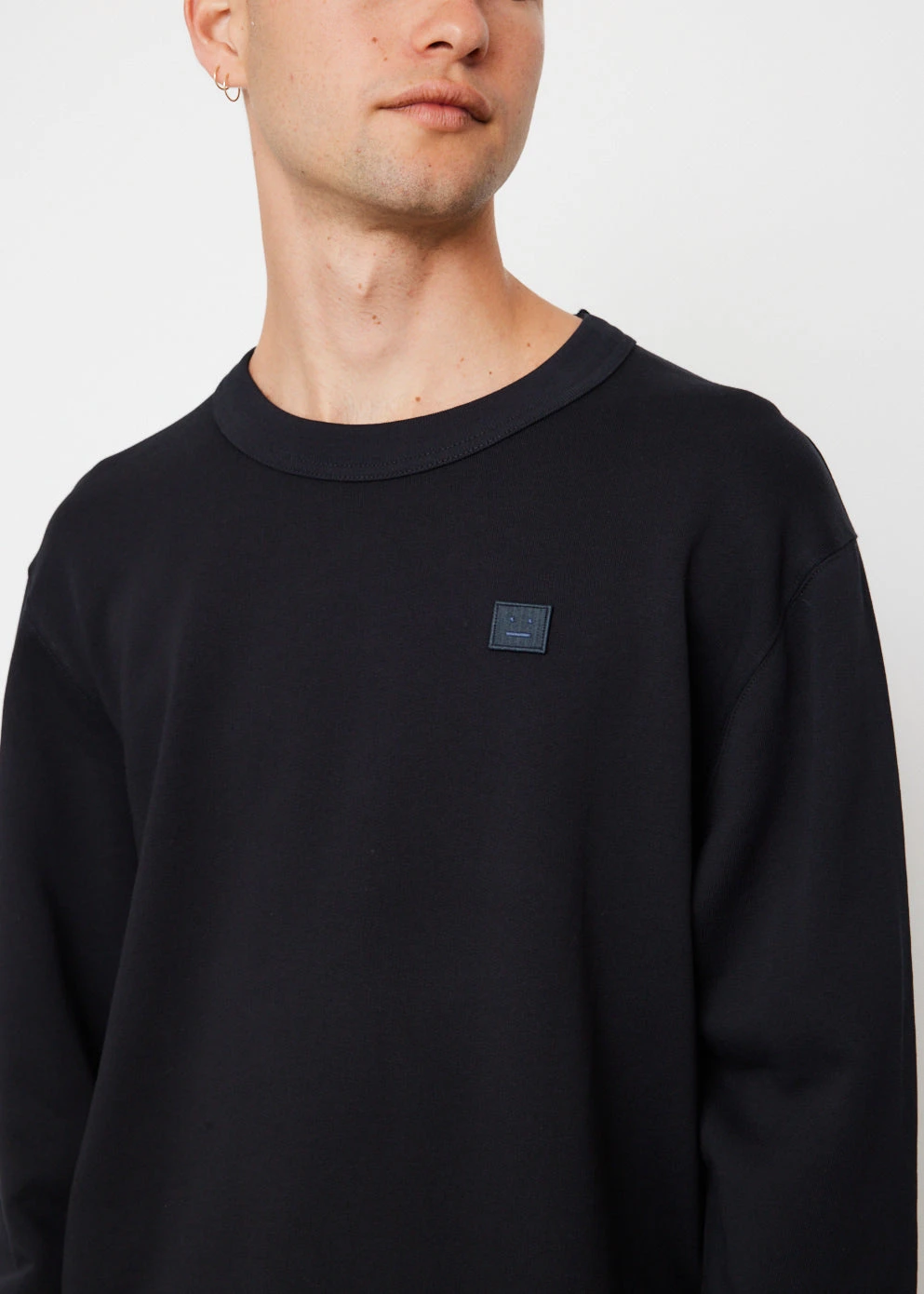 Acne Studios Fairah Face Logo Sweatshirt 5 Acne Studios Fairah Face Logo Sweatshirt - Image 5