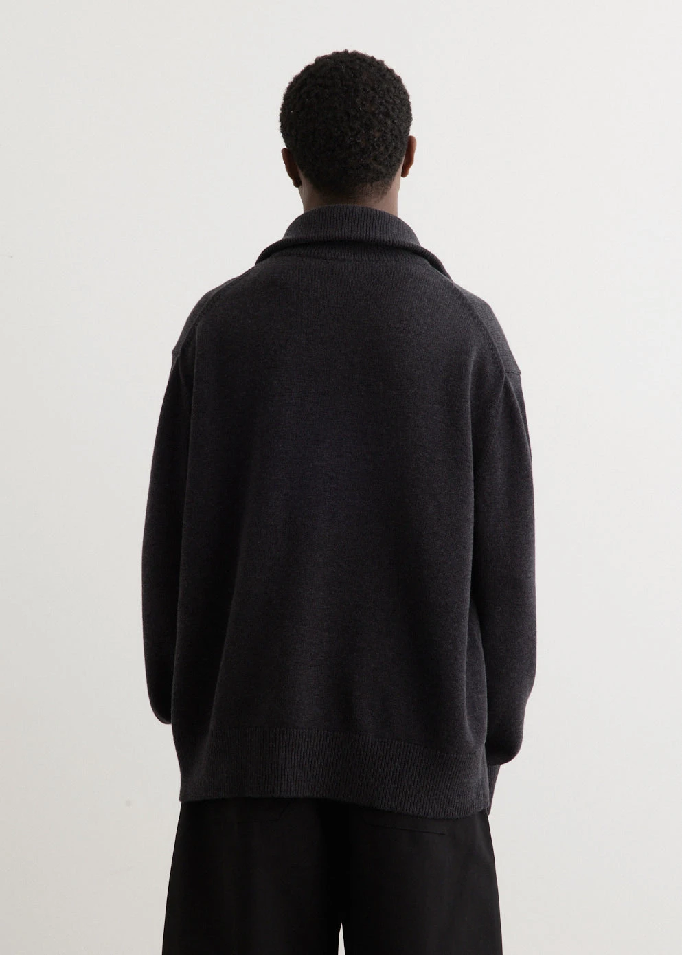 Studio Nicholson Parke 12G Navel Rib Crew Knit 4 Studio Nicholson Parke 12G Navel Rib Crew Knit - Image 4