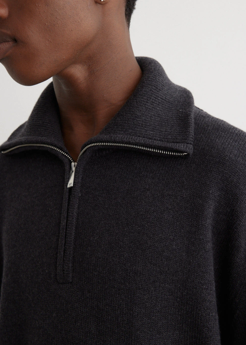 Studio Nicholson Parke 12G Navel Rib Crew Knit 5 Studio Nicholson Parke 12G Navel Rib Crew Knit - Image 5