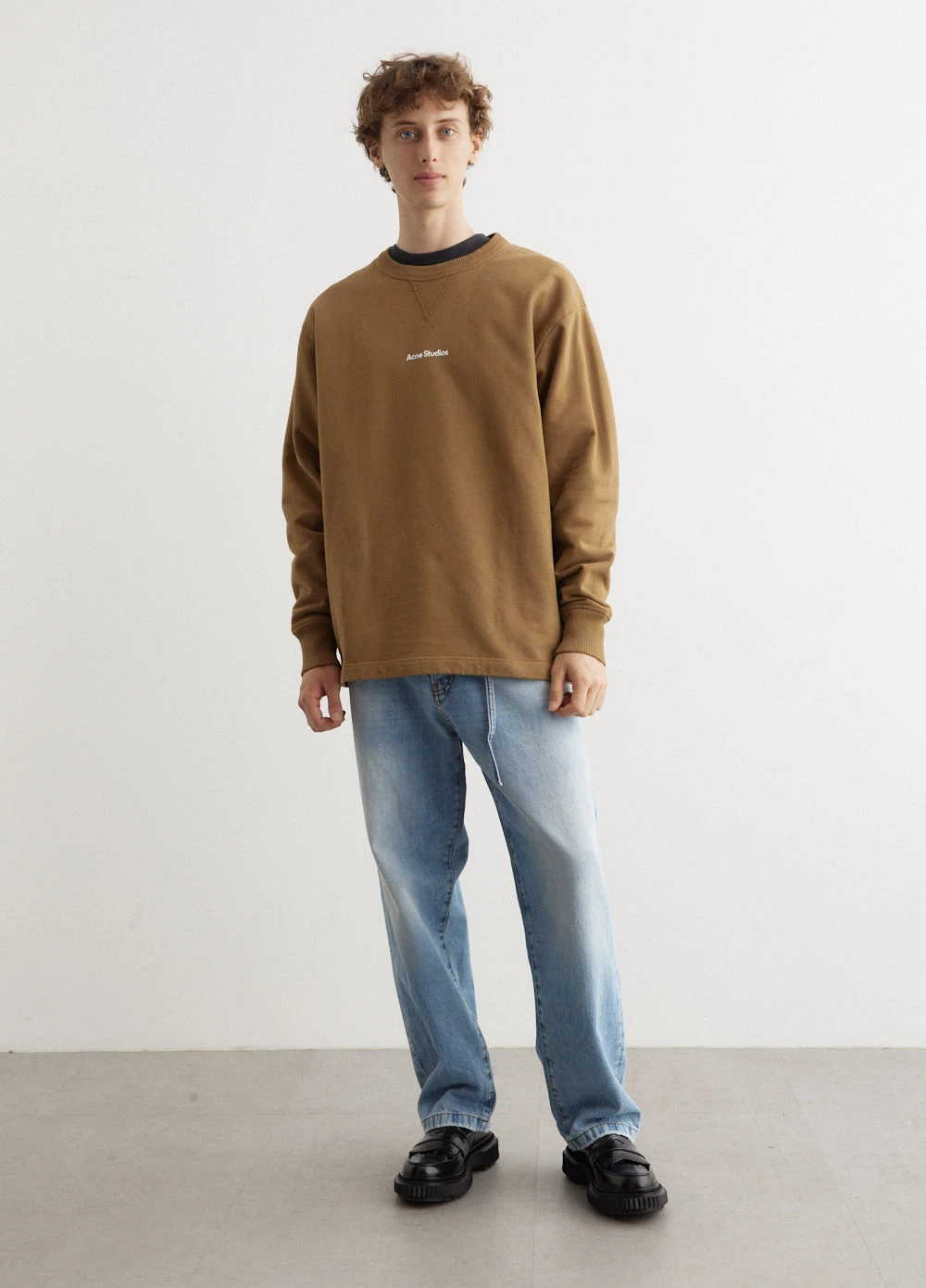 Acne Studios Fin X Stamp Sweatshirt 2 Acne Studios Fin X Stamp Sweatshirt - Image 2