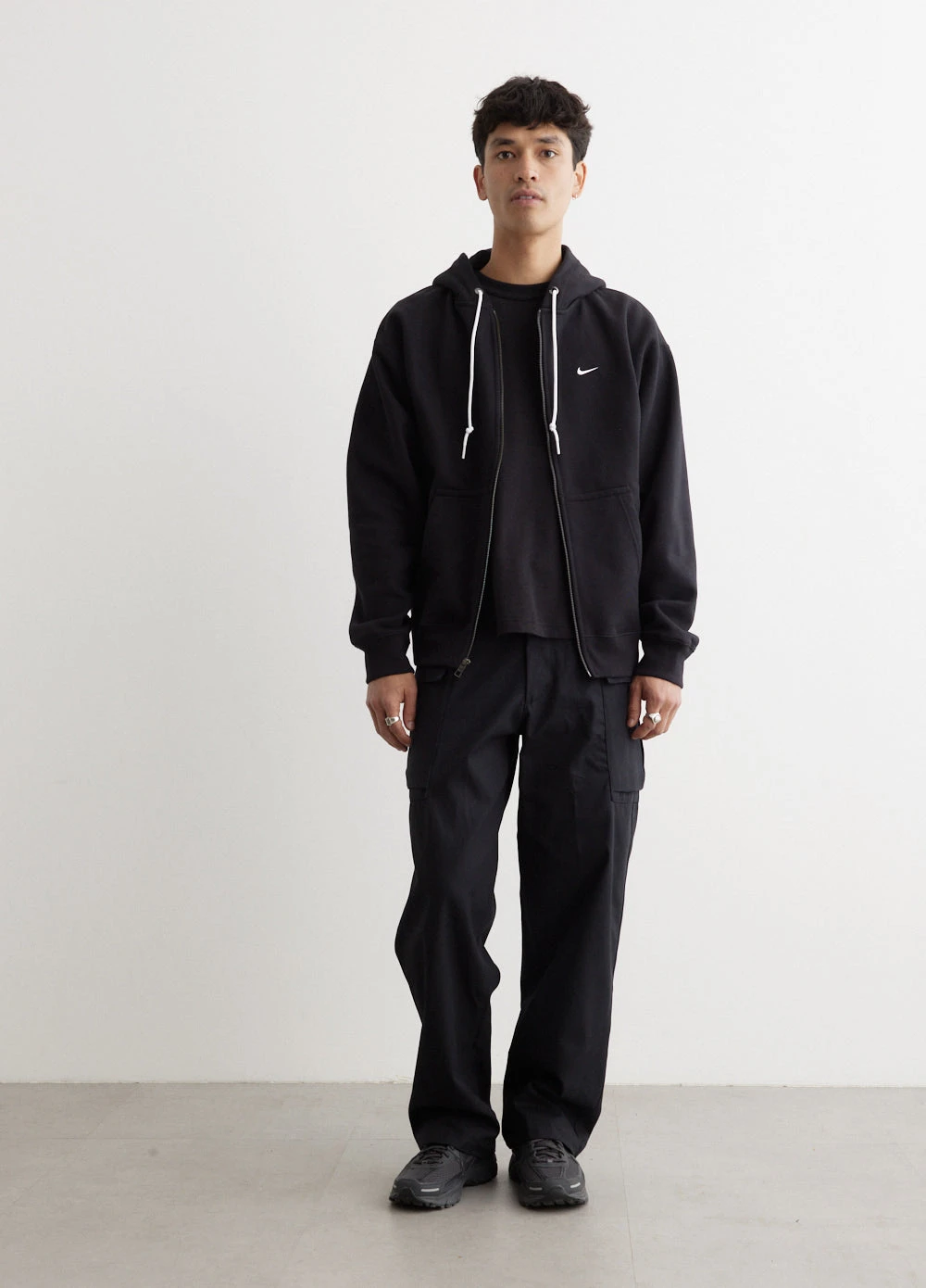 Nike Solo Swoosh Full Zip Hoodie 3 Nike Solo Swoosh Full Zip Hoodie - Image 3