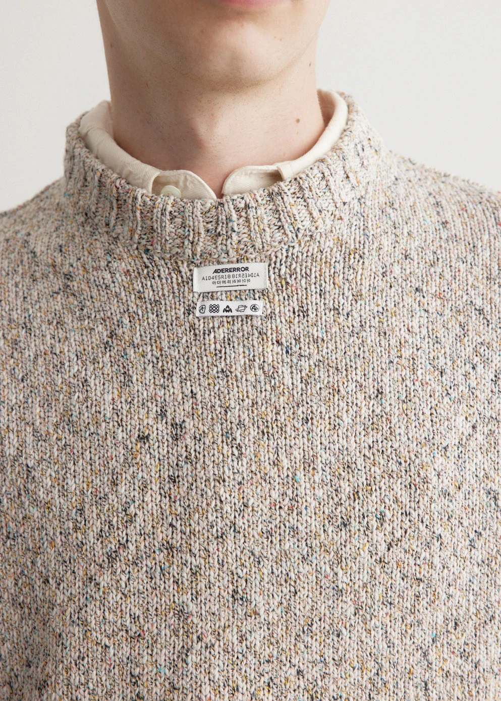 Multicolour Yarn Knit Pullover 2 Multicolour Yarn Knit Pullover - Image 2