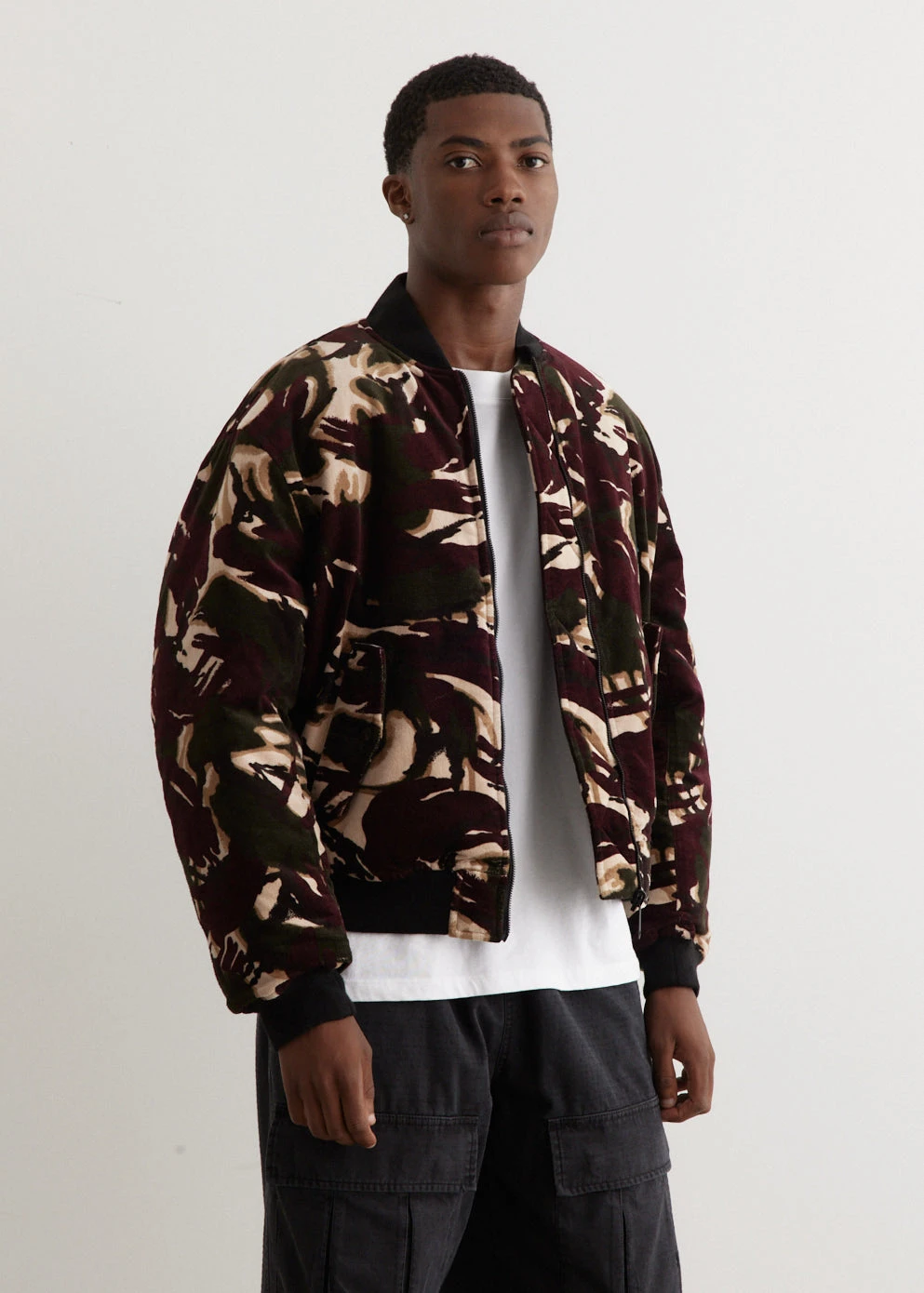 Camo MA-1 Reversible Jacket 3 Camo MA-1 Reversible Jacket - Image 3