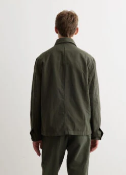 Norse Projects Tyge Cotton Linen Overshirt -Men Clothing Store mens incu 437 e552e144 9024 4ba8 891b 5ae44fe5be95