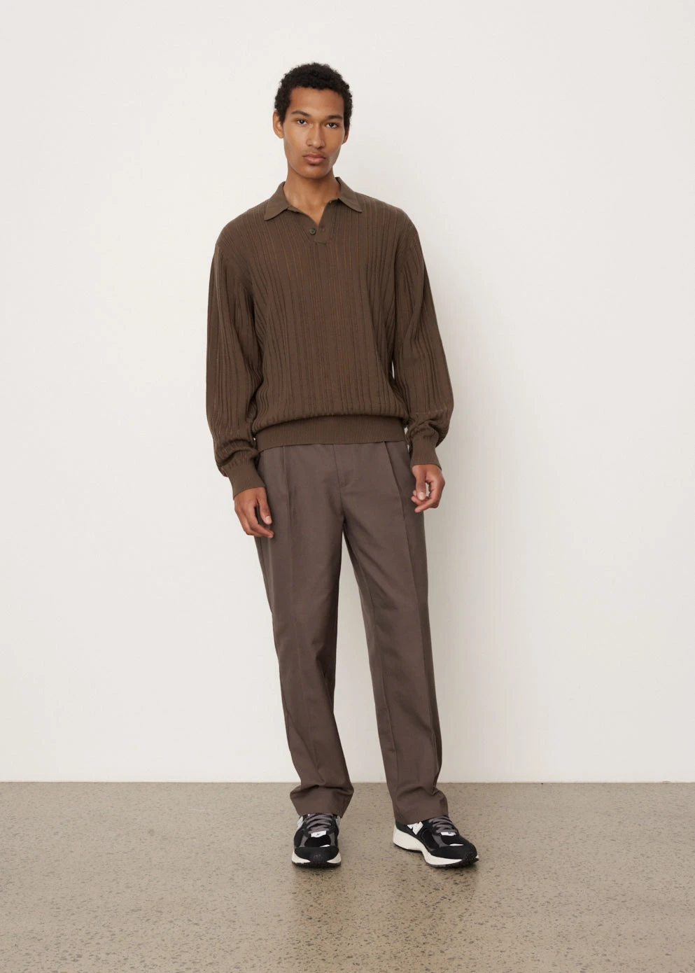 Murk Knit Polo 5 Murk Knit Polo - Image 5
