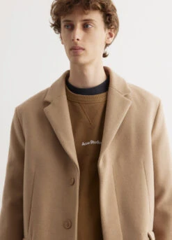 Acne Studios Orkar Classic Coat -Men Clothing Store mens incu 441 77d28206 a4e5 4798 a65f b58ff008056a