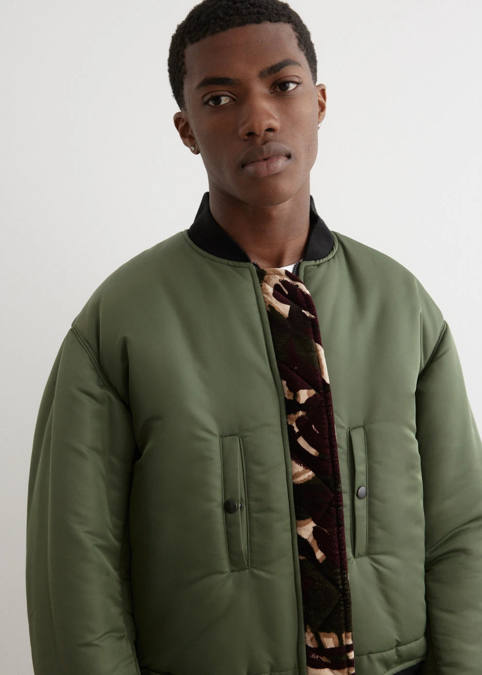 Camo MA-1 Reversible Jacket 2 Camo MA-1 Reversible Jacket - Image 2