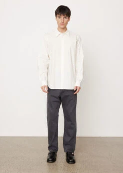 Acne Studios Salo Cotton Poplin Shirt 7 Acne Studios Salo Cotton Poplin Shirt -Men Clothing Store mens incu 444 94c3d42a 2d57 4966 948a 9def4423d66a
