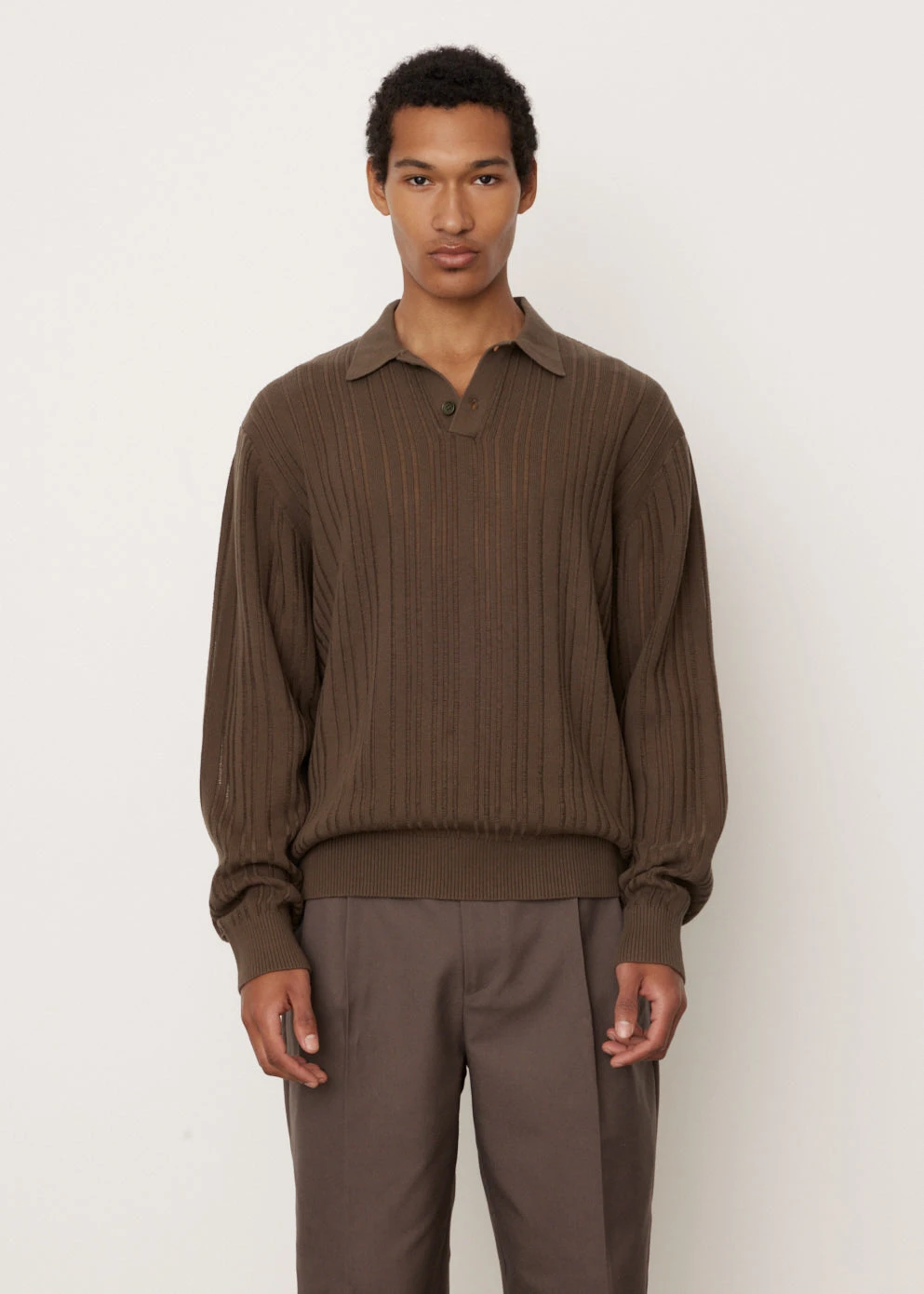 Murk Knit Polo 1 Murk Knit Polo