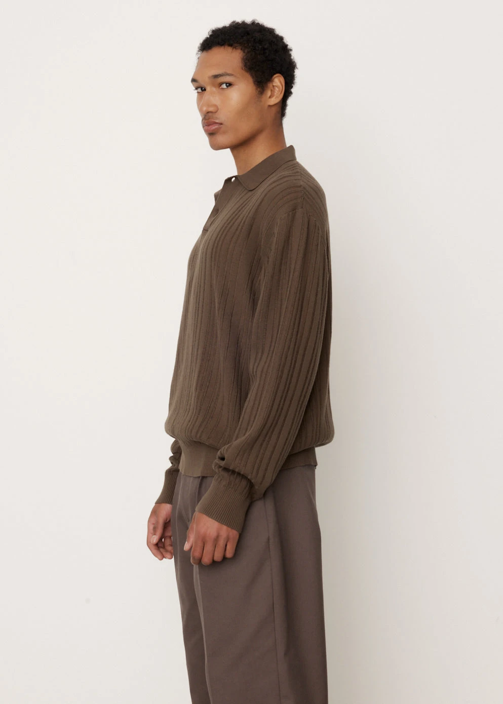 Murk Knit Polo 3 Murk Knit Polo - Image 3