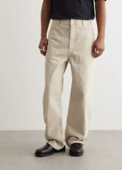 Studio Nicholson Reed Garment Dyed Denim Pants