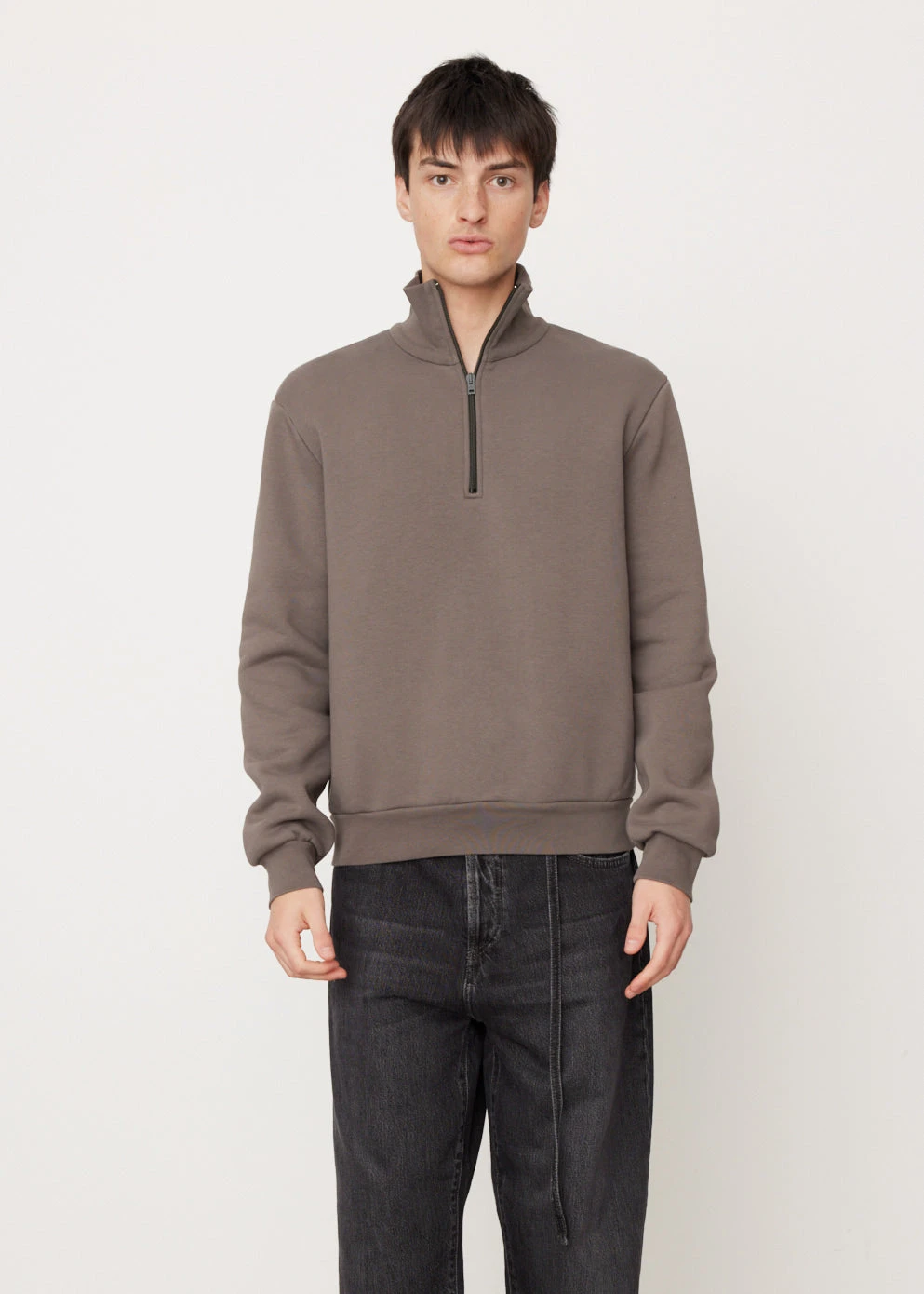 Acne Studios Fenrik 1/4 Zip U Pink Label Sweatshirt 1 Acne Studios Fenrik 1/4 Zip U Pink Label Sweatshirt