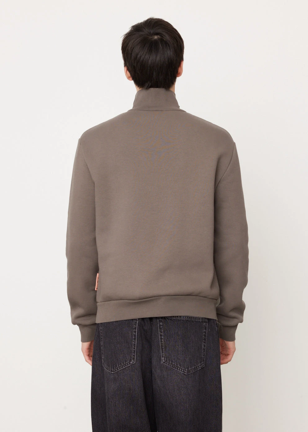 Acne Studios Fenrik 1/4 Zip U Pink Label Sweatshirt 5 Acne Studios Fenrik 1/4 Zip U Pink Label Sweatshirt - Image 5