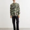 Acne Studios Fin Stamp Archipelago Sweatshirt
