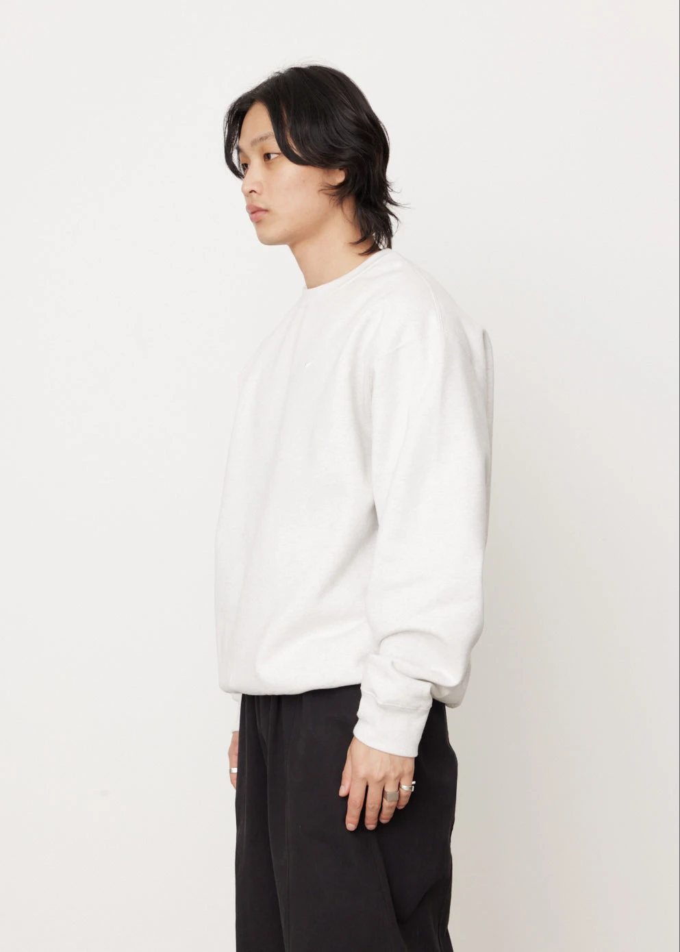 Nike NRG Solo Swoosh Fleece Crewneck 4 Nike NRG Solo Swoosh Fleece Crewneck - Image 4