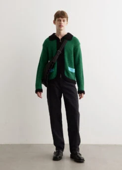 Elass Colour Block Cardigan