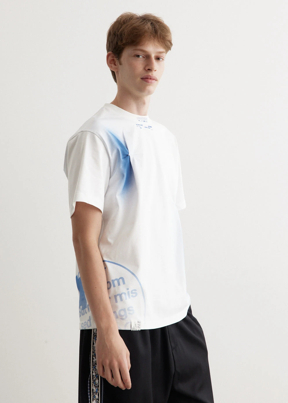 Spray Tuck Oversized T-Shirt 3 Spray Tuck Oversized T-Shirt - Image 3