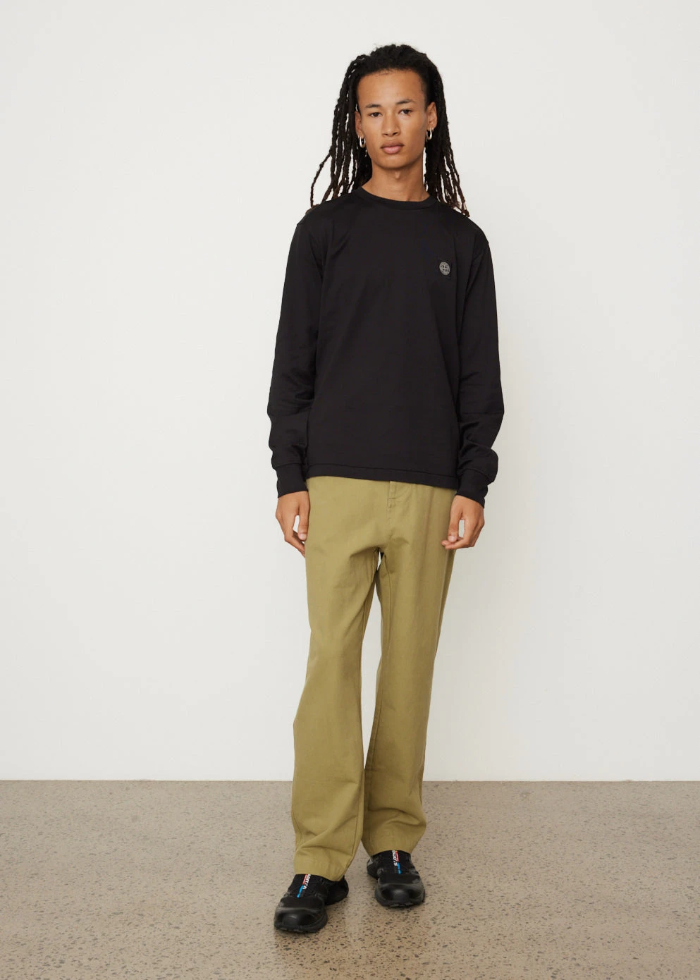 Stone Island Long Sleeve Compass T-Shirt 3 Stone Island Long Sleeve Compass T-Shirt - Image 3