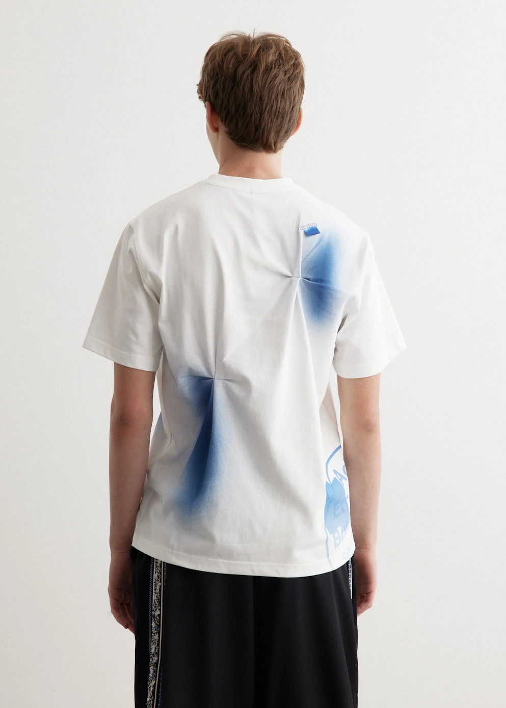 Spray Tuck Oversized T-Shirt 4 Spray Tuck Oversized T-Shirt - Image 4