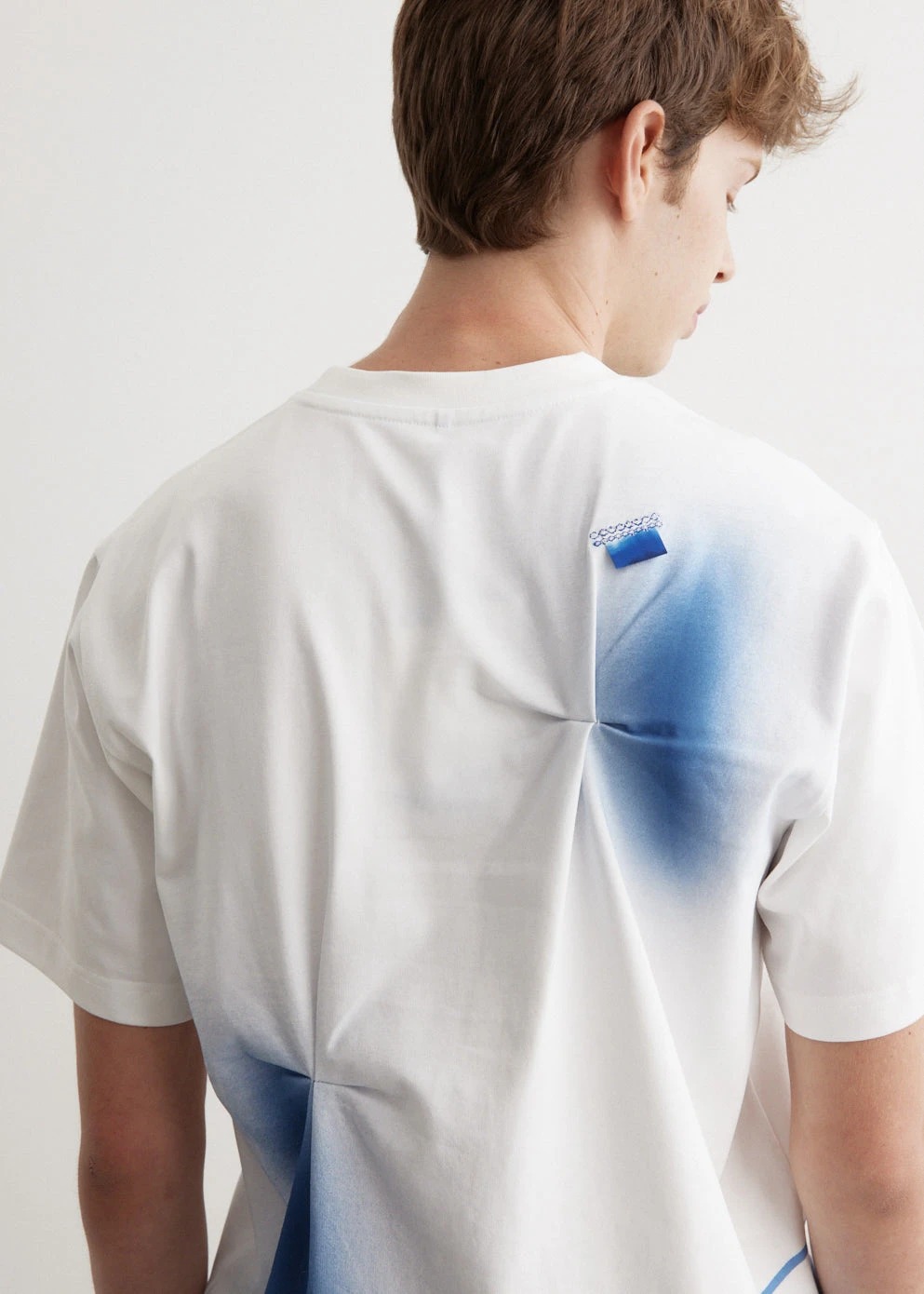 Spray Tuck Oversized T-Shirt 2 Spray Tuck Oversized T-Shirt - Image 2