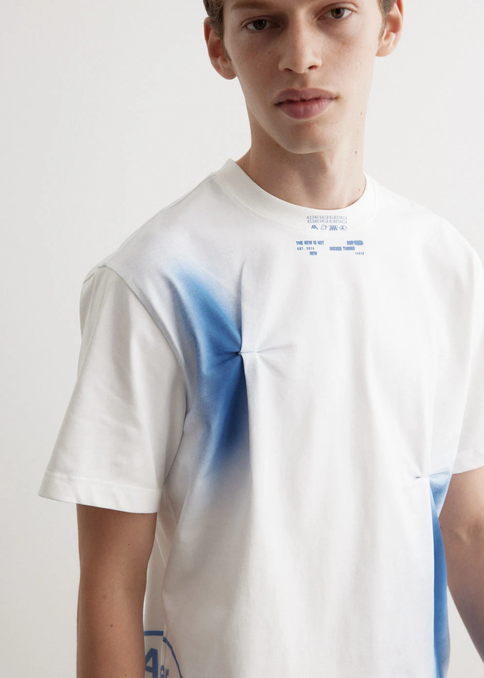 Spray Tuck Oversized T-Shirt 5 Spray Tuck Oversized T-Shirt - Image 5