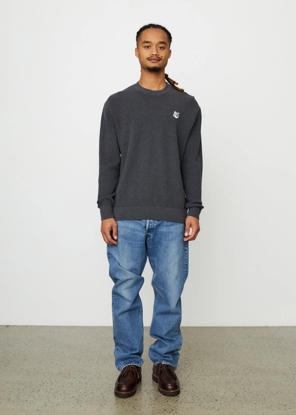 Fox Head Patch Relaxed Jumper 2 Fox Head Patch Relaxed Jumper - Image 2