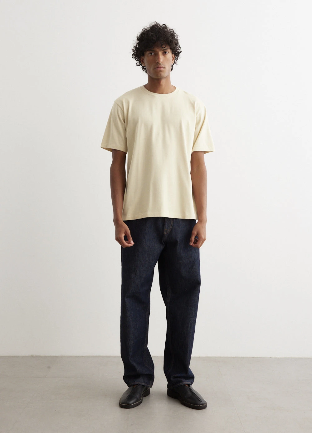 Hard Twist Denim Wide Pants 3 Hard Twist Denim Wide Pants - Image 3