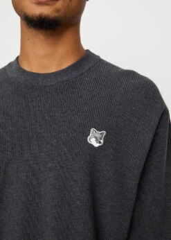 Fox Head Patch Relaxed Jumper 9 Fox Head Patch Relaxed Jumper -Men Clothing Store mens incu 510 a94ebde3 0bc3 4aad 86dd 7750f3a527bd