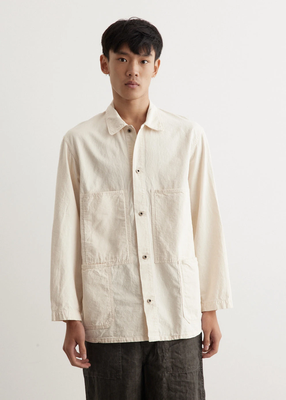 Original Napped Twill Utility Coverall Jacket 2 Original Napped Twill Utility Coverall Jacket - Image 2