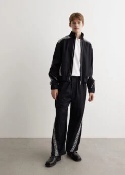 Men Clothing Store 25 Decorative Tape Track Jacket