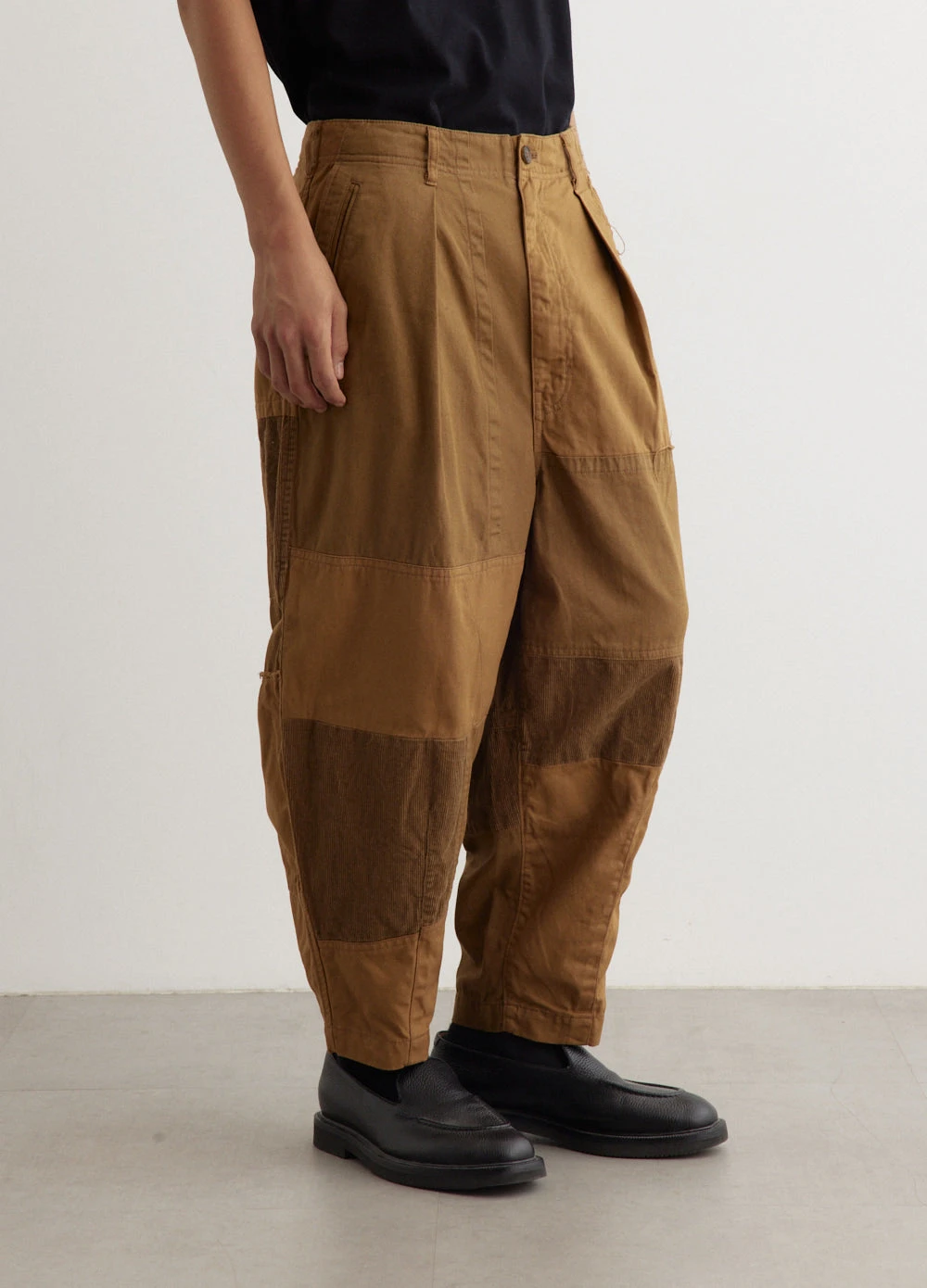 Cotton Patchwork Pants 3 Cotton Patchwork Pants - Image 3