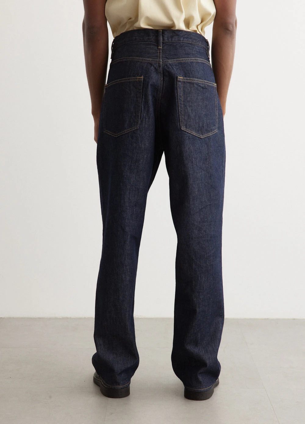 Hard Twist Denim Wide Pants 5 Hard Twist Denim Wide Pants - Image 5