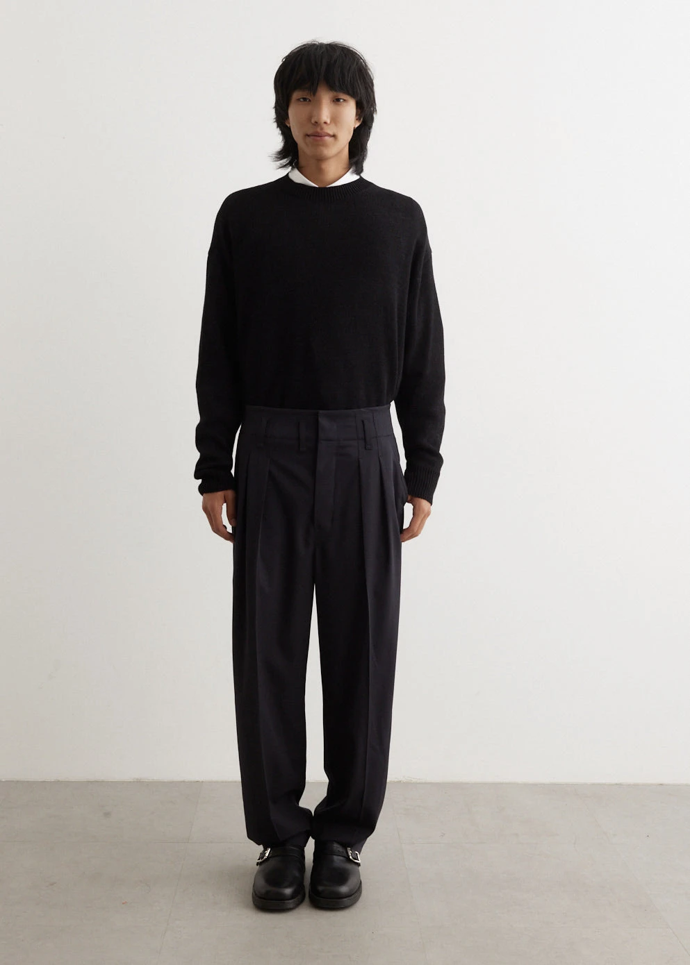 Lemaire Tailored Pleated Pants 1 Lemaire Tailored Pleated Pants