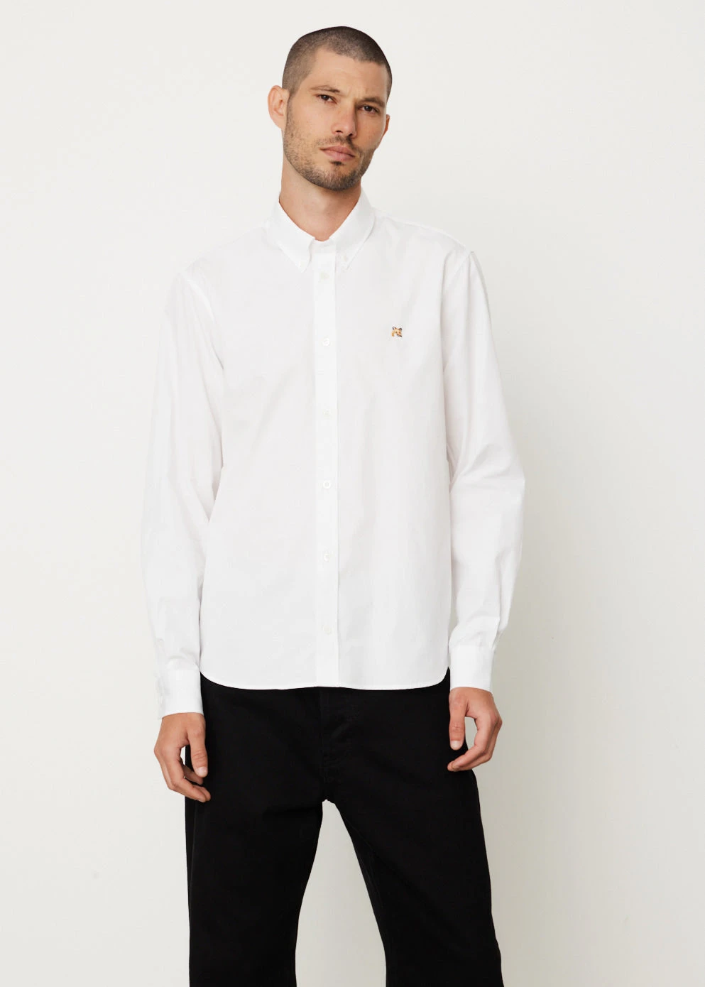 Fox Embroidery Shirt 2 Fox Embroidery Shirt - Image 2