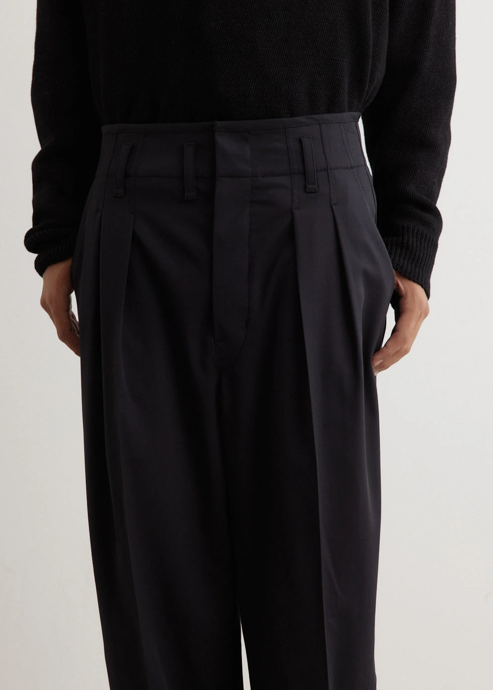 Lemaire Tailored Pleated Pants 2 Lemaire Tailored Pleated Pants - Image 2