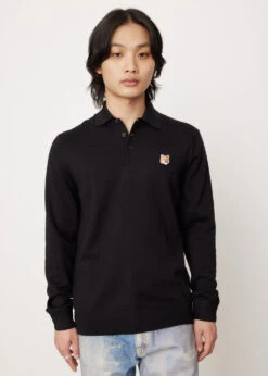 Fox Head Patch Polo Knit