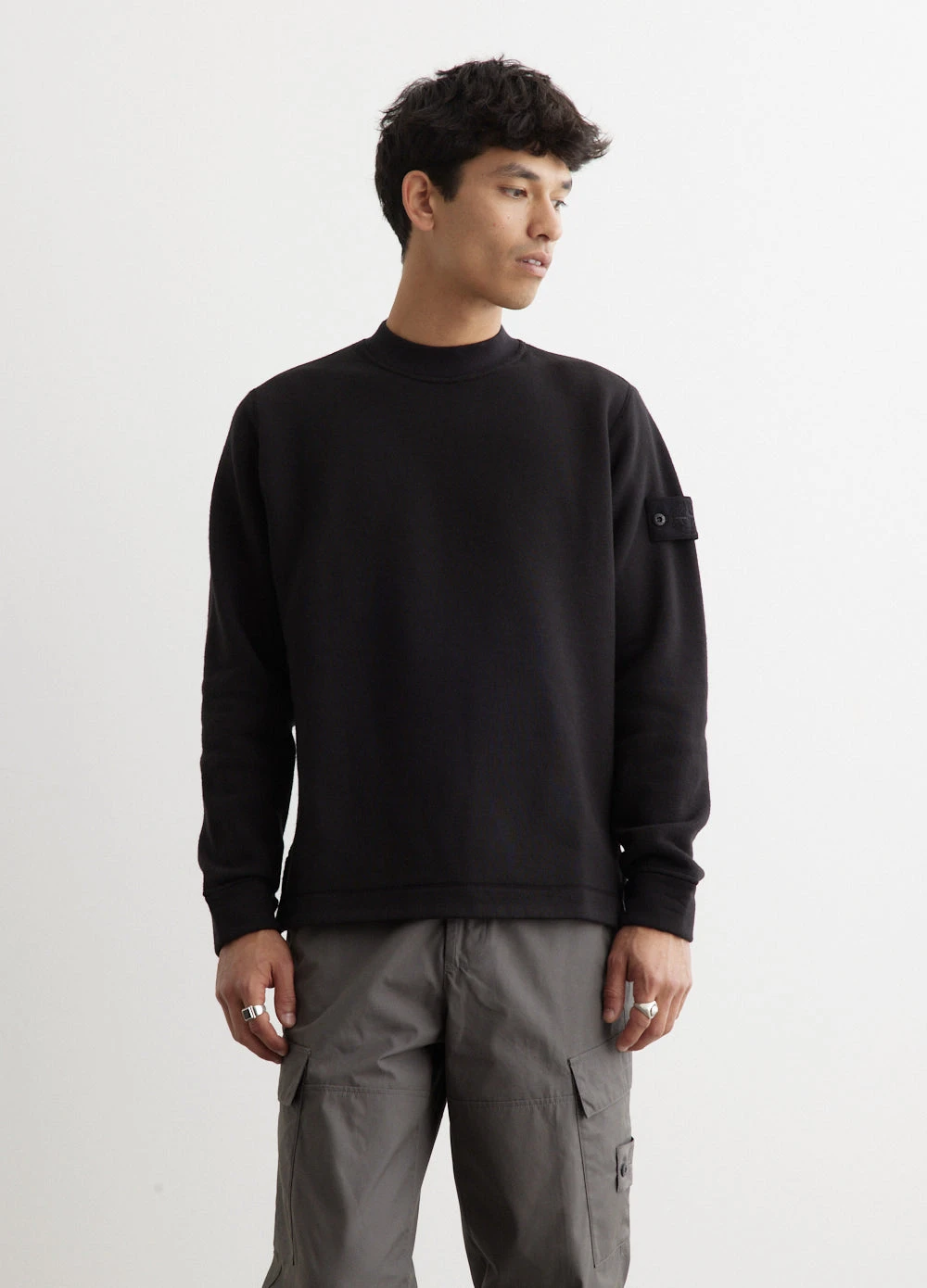 Stone Island Ghost Oversized Crewneck Sweatshirt 3 Stone Island Ghost Oversized Crewneck Sweatshirt - Image 3