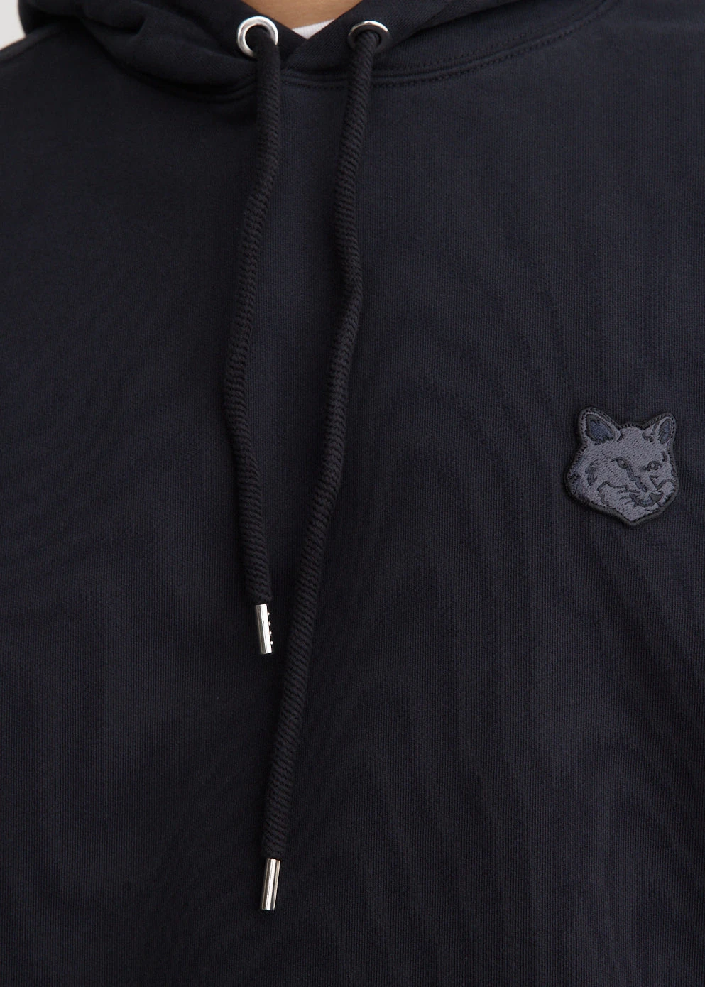 Tonal Fox Head Patch Oversized Hoodie 2 Tonal Fox Head Patch Oversized Hoodie - Image 2