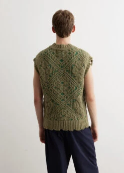 Jacquard Crew-Neck Vest -Men Clothing Store mens incu 716 0dce5f3e 1787 4c7f ada8 606029dd93f9