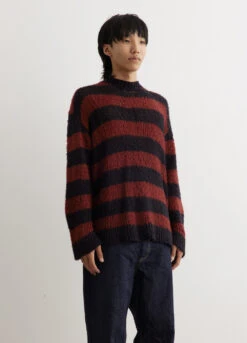 Junya Watanabe Broad Stripe Knit -Men Clothing Store mens incu 734 ade6671a cd53 45ed ab7c 35bbc314aac9