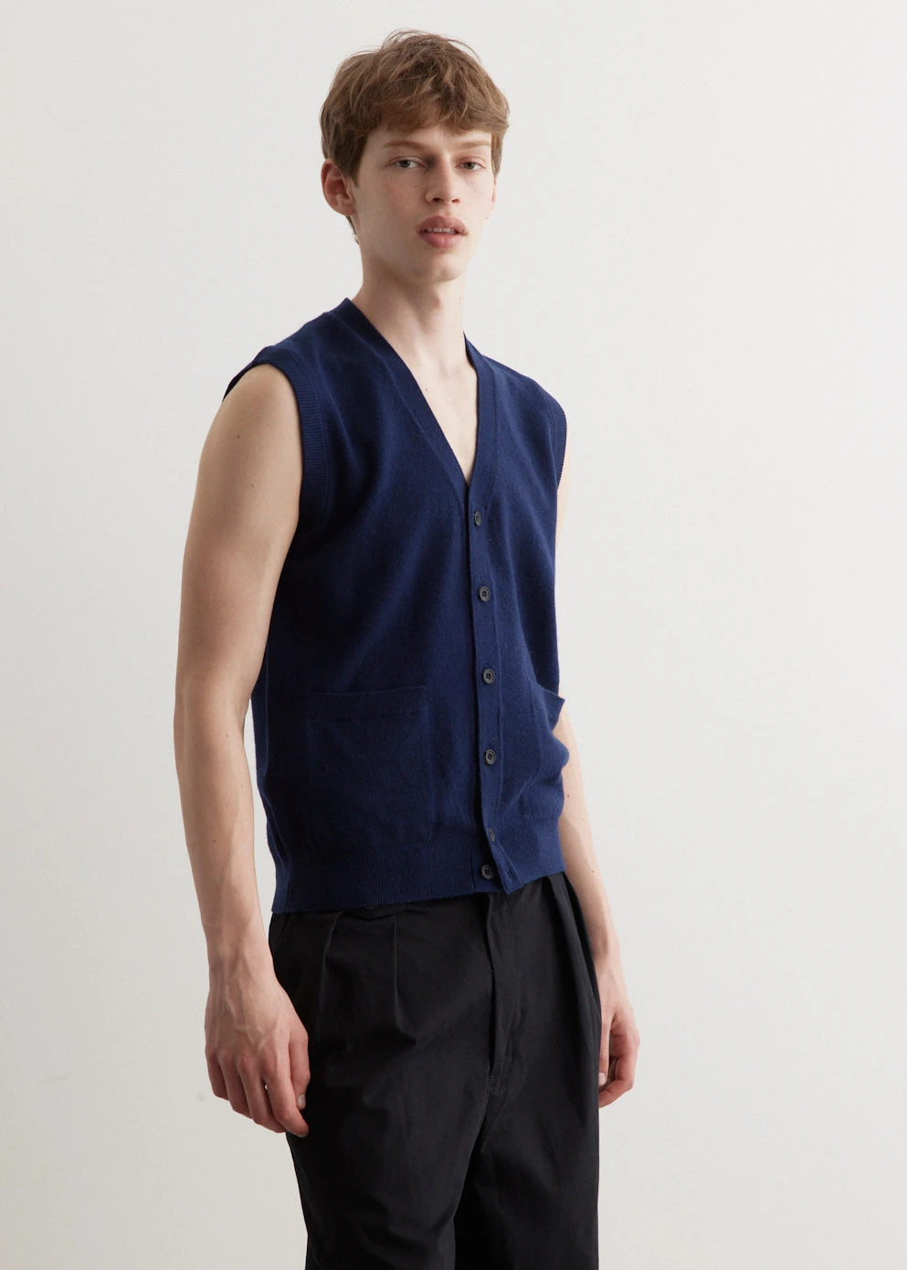 Button Knit Vest 4 Button Knit Vest - Image 4