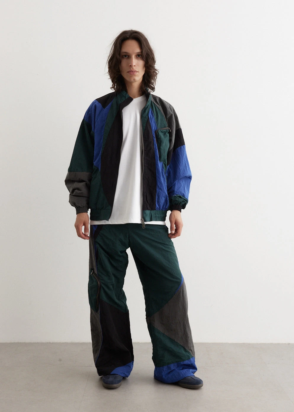 Wrinkled Panel Track Pants 3 Wrinkled Panel Track Pants - Image 3